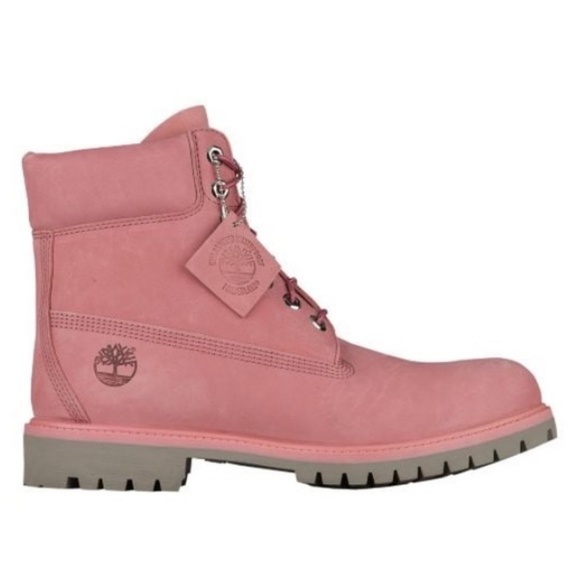 💗 NIB timberland water proof pink boot 7.5 - Picture 2 of 6